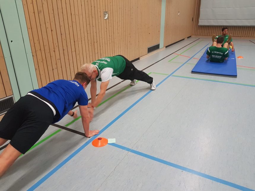 Aktive startet in die Vorbereitung 2019 mit AOK Training | FC Brigachtal e.V.